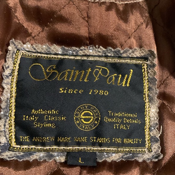 Saint Paul leather coat - Picture 9 of 14